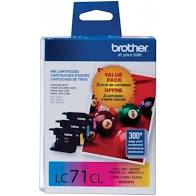 Image Description of "Brother OEM Rainbow Inkjet Pack (LC713PKS)".
