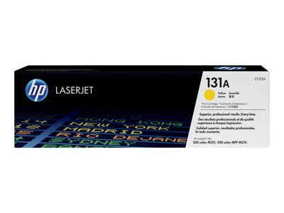 Image Description of "HP 131A Yellow Original LaserJet Toner Cartridge (CF212A)".
