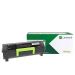 Lexmark Extra High Yield Return Program Toner Cartridge, Black (56F1X00) 