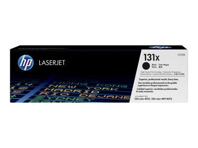 Image Description of "HP 131X High Yield Black Original LaserJet Toner Cartridge (CF210X)".