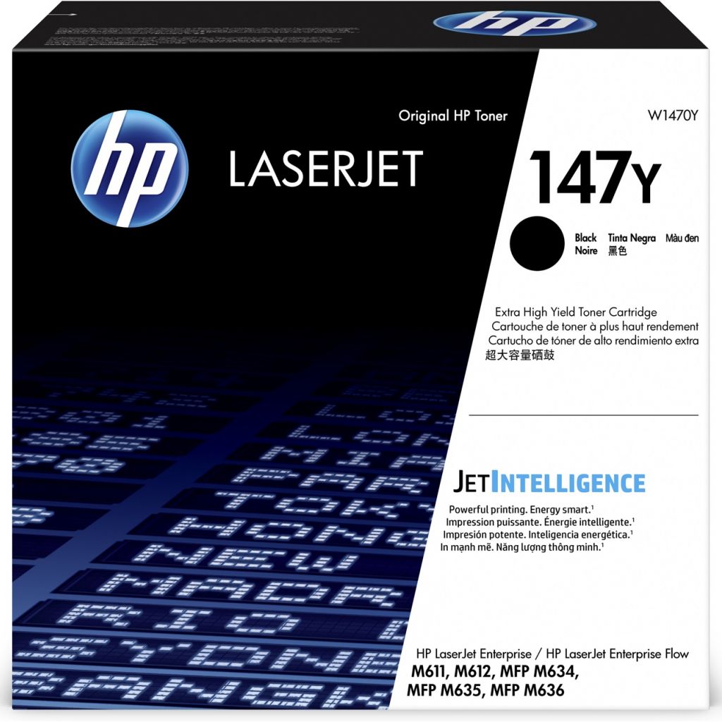 Image Description of "HP 147Y Extra High Yield Black Original LaserJet Toner Cartridge".