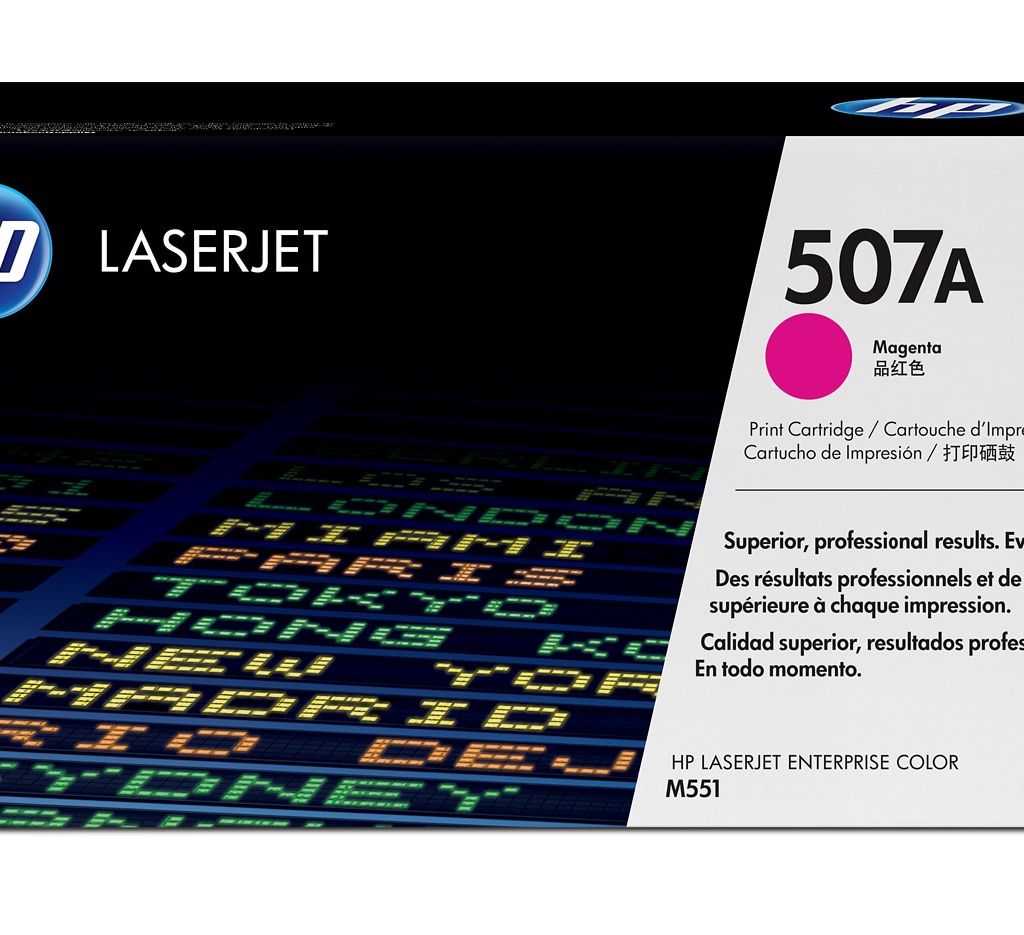 Image Description of "HP 507A Magenta Original LaserJet Toner Cartridge (CE403A)".