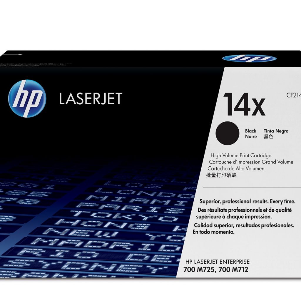 Image Description of "HP 14X High Yield Black Original LaserJet Toner Cartridge (CF214X) ".