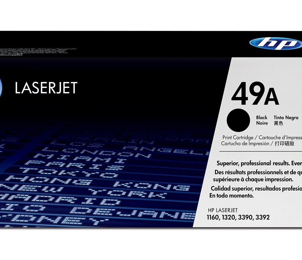 Image Description of "HP 49A Black Original LaserJet Toner Cartridge  (Q5949A)".