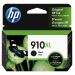 HP 910XL High Yield Black Original Ink Cartridge (3YL65AN)