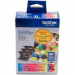Brother LC75 High-Yield Colour Ink Cartridges, 3 Pack (LC753PKS)