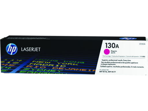 Image Description of "HP 130A Magenta Original LaserJet Toner Cartridge (CF353A)".