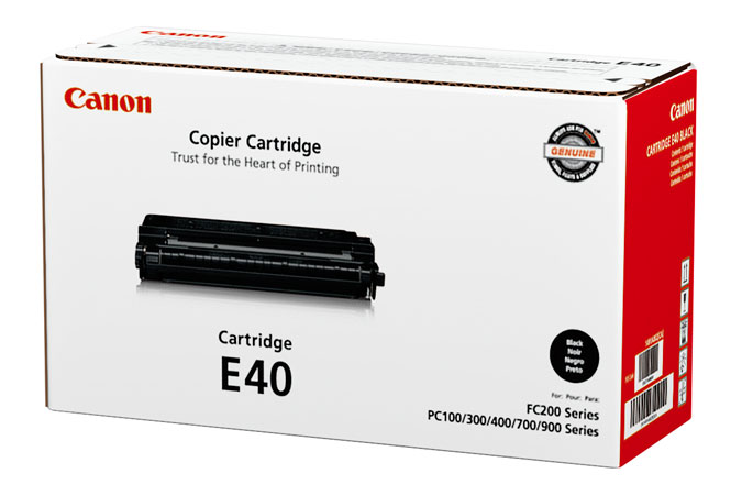 Image Description of "Canon FC200 Series Black Toner Cartridge (E40)".