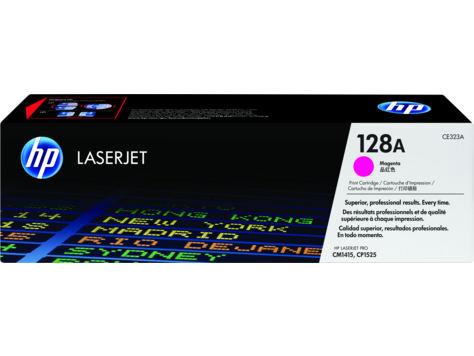 Image Description of "HP 128A Magenta Original LaserJet Toner Cartridge (CE323A)".