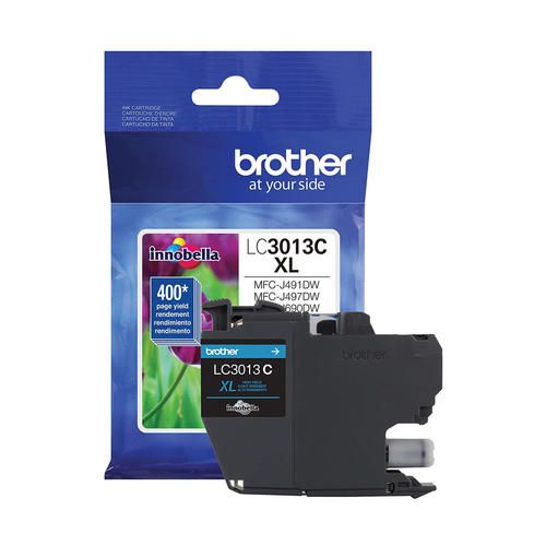 Image Description of "Brother LC3013CS Cyan Ink Cartridge, High Yield (LC3013CS)".